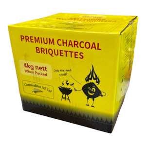 Commodities NZ Premium Charcoal Briquettes 4kg