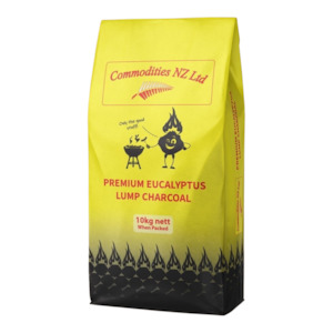 Charcoal Wood: Commodities NZ Premium Eucalyptus Lump Charcoal 10kg