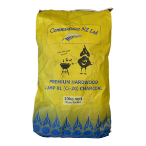 Commodities NZ Premium Hardwood Lump XL (Ci-20) Charcoal 10kg