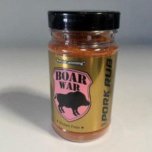 Boar War Pork Rub (Gluten Free) 310g