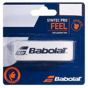 Squash: Babolat Tennis Racket Grip Syntec Pro Wht