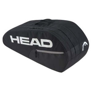 Head: Head 25 Tennis Bag Base Racquet Bag M BK 6R