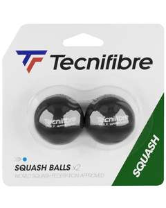 Tecnifibre Squash Balls Blue Dot – 2pk