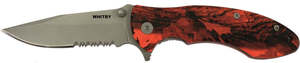 Whitby Orange Camo Knife 2.75"