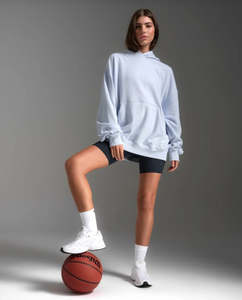 Clothing: 2XU Unisex EZ Oversizes Hoodie Halogen