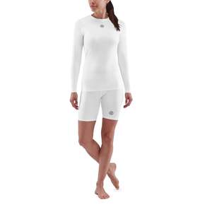 Fitness: Skins Womens Long Sleeve Top Series 1 Wht