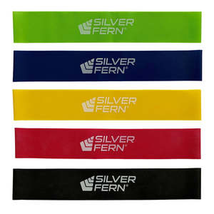 Fitness: Silver Fern Resistance Bands Mini