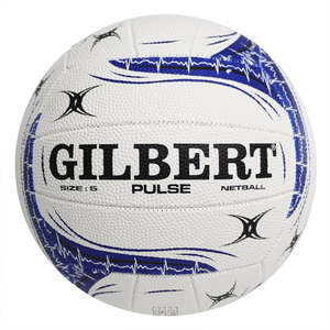 Balls: Gilbert Netball 25 Pulse White