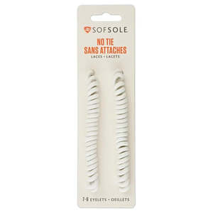 Sof Sole: Sofsole Laces No Tie White