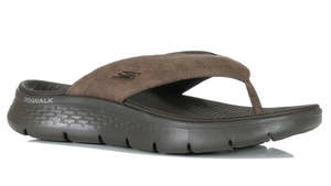 Skechers Mens Go Walk Flex Sandal Brn