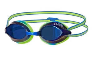 Zoggs Swim Goggles Racespec Mirror Adt BluYel