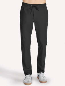 Clothing Mens: Skechers Mens Premium Slip In Pant (Blk)