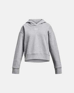 UA Girls Hoodie Rival Fleece Crop (012)