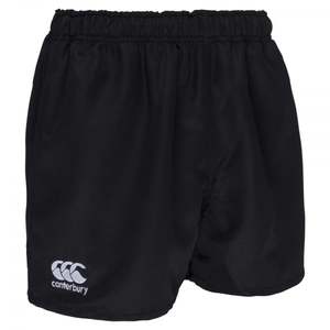 CCC Youth No Pocket Poly Short Black