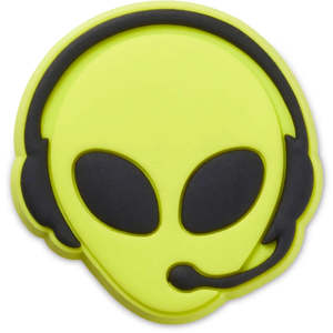 Footwear Accessories: Croc Jibbitz Alien With Headset