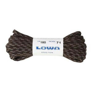 Footwear Accessories: Lowa Boot Lace Brown/Gray 180cm