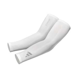 Clothing Accessories: Adidas Arm Compression Sleeves White