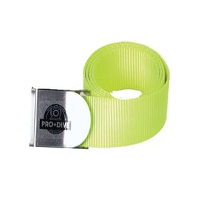 Pro-Dive Weight Belt X-Long Fluro Yellow
