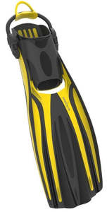 Diving Wetsuits: Pro-Dive Fins New Era Open Heel Ylw