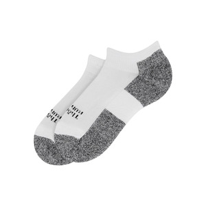 Thorlos: Thorlo Mens Lite Running Ankle Socks Wht/Blk
