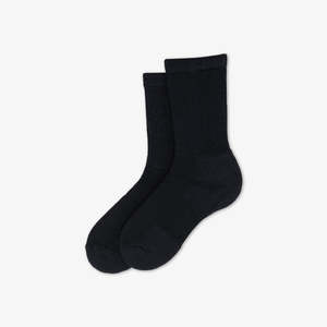 Thorlo Unisex Socks Walking Crew Black