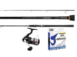 Daiwa Combo Strikeforce 702 / RX LT2500