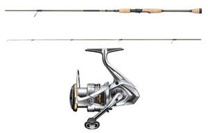 Fishing Freshwater: Shimano Combo Sedona 2500 / Stream Flight 702