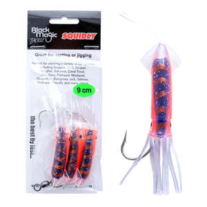 Fishing Saltwater: Black Magic Squidly Rigs Blu/Org
