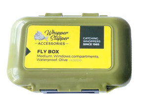 Fly Fishing: Whopper Stopper Fly Box Medium Olive