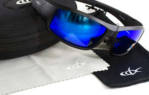 Sunglasses: CDX Sunglasses Blue Bayou Brown