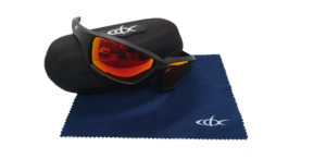 Sunglasses: CDX Sunglasses Bendy Red