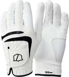 Wilson: Wilson Mens Golf Glove 25 GP Cadet L/H Wht