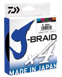 Daiwa: Daiwa J-BRAID X4 Multi Colour