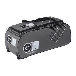 GM Cricket Bag 707 Wheelie Bag 4180 Gry/Blk