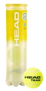 Tennis Balls: Head Tennis Ball Team 4 pack