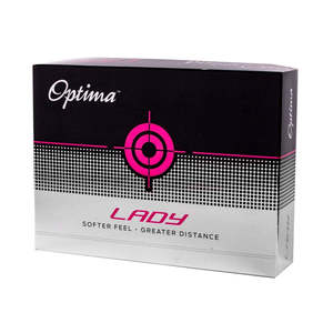 Golf Balls: Optima Golf Ball Lady - Dozen