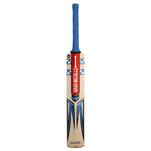 Cricket Bats: GN Cricket Bat Youth Maax Strike Blue