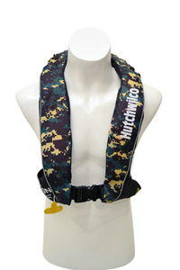 Hutchwilco Life Jacket Inflatable 170N Camo