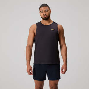 Clothing Mens: CCC Mens Tempo Singlet Black (989)