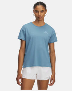UA Womens Rush Energy SS Tee (418)