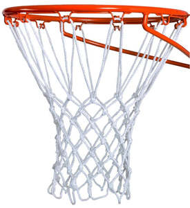Basketball: Tiger Netball Net White