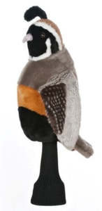 Golf: Daphnes Golf Head Cover Quail