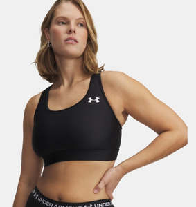 Clothing: UA Womens Mid HeatGear Sports Bra (008)