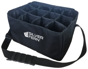 Rugby: Silver Fern Bottle Carrier Fabric