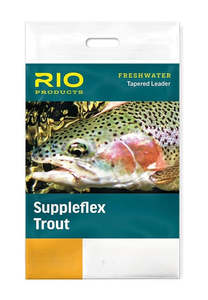 Rio Fly Fishing Suppleflex Tapered Leader 9ft