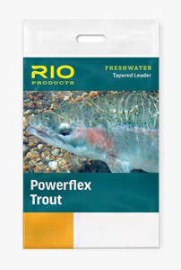 Fishing: Rio Fly Fishing Powerflex Tapered Leader 9ft
