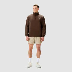 Clothing Mens: CCC Mens Crew Sweat Shirt Open Hem QZ (CB4)