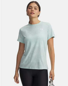 UA Womens Tee Tech Pixelate SSC (703)