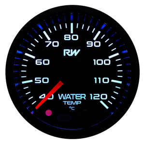 Raceworks 52mm Electronic Water Temperature Gauge Kit - BC Direct