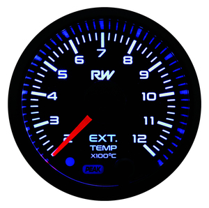 Raceworks 52mm Electronic EGT Gauge Kit - BC Direct
